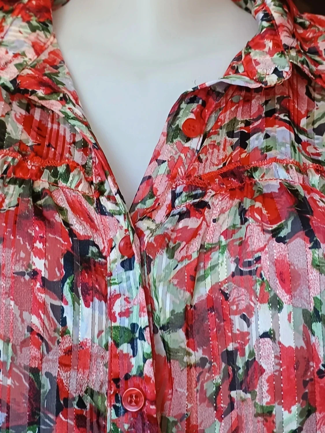 Blouse shirt size S/M – photo 15
